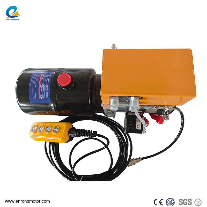 24V 3KW 3.7LГидравлический блок питания для инженерной лопаты для снега
